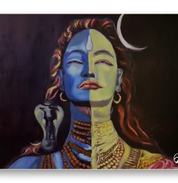 Ardhanarishvara: Divine Union of Shiva & Shakti