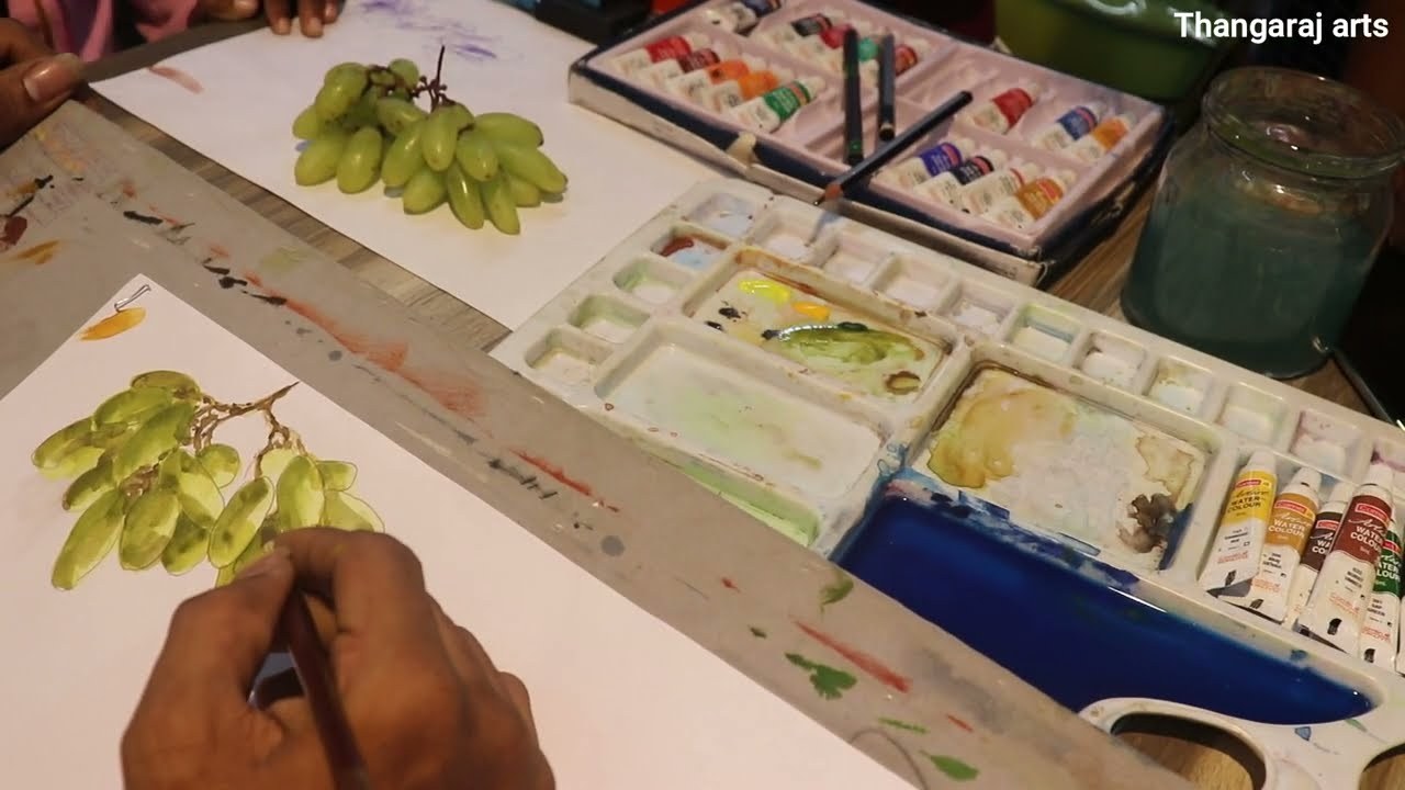 Watercolour Still Life Demonstration
