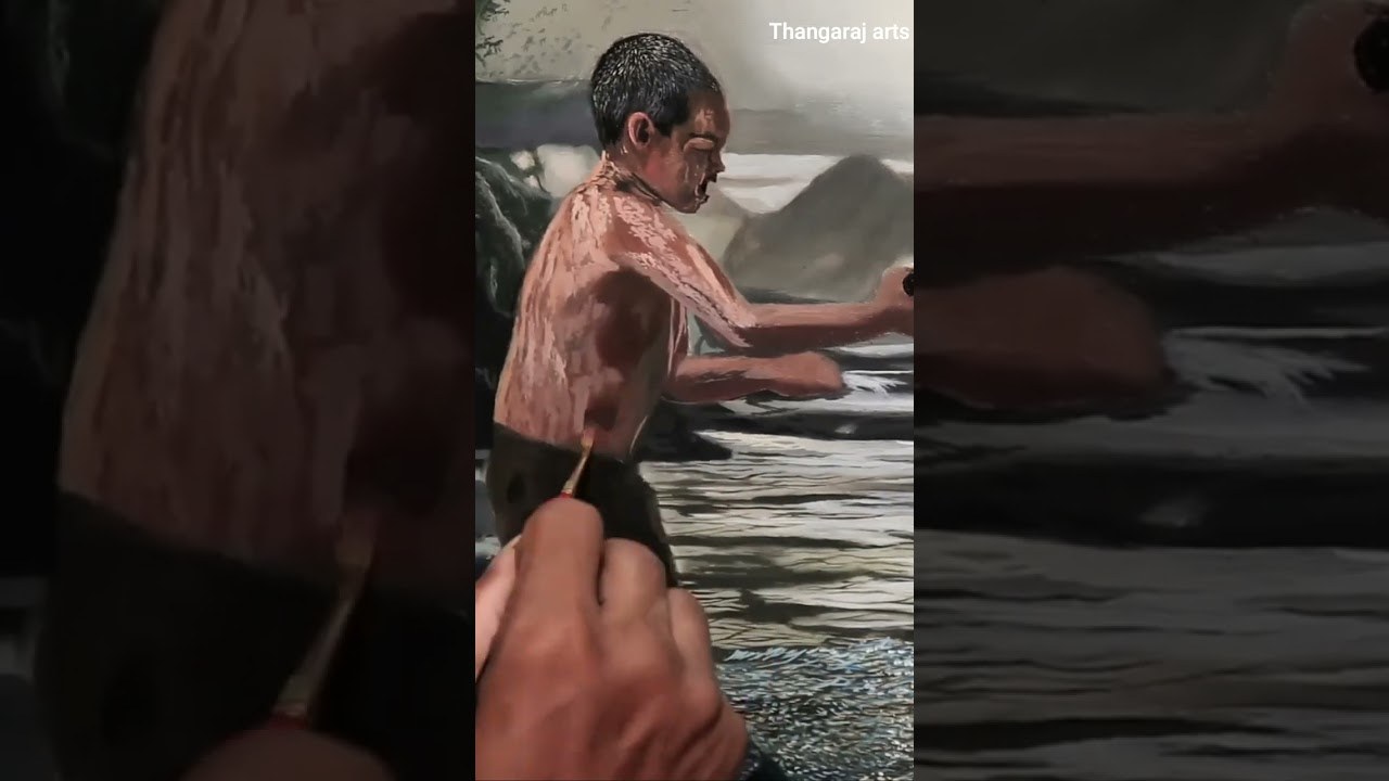 Realistic Portrait Painting Demo