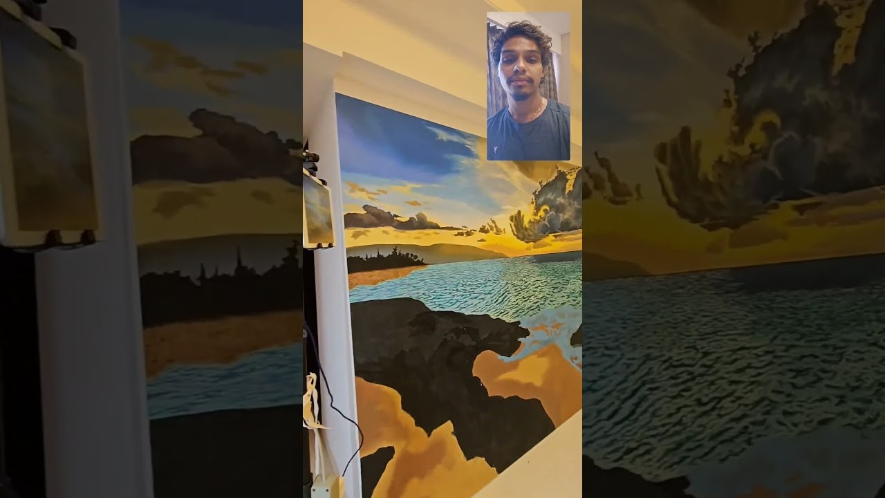 Large-Format Big Canvas Wall Painting