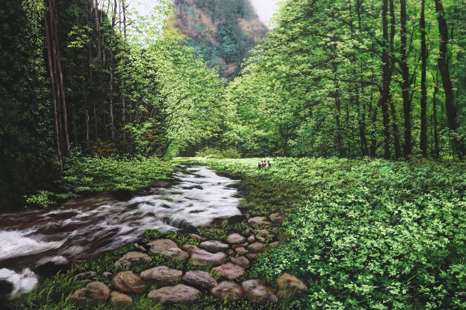 Admire Master Brushwork in Fine Art