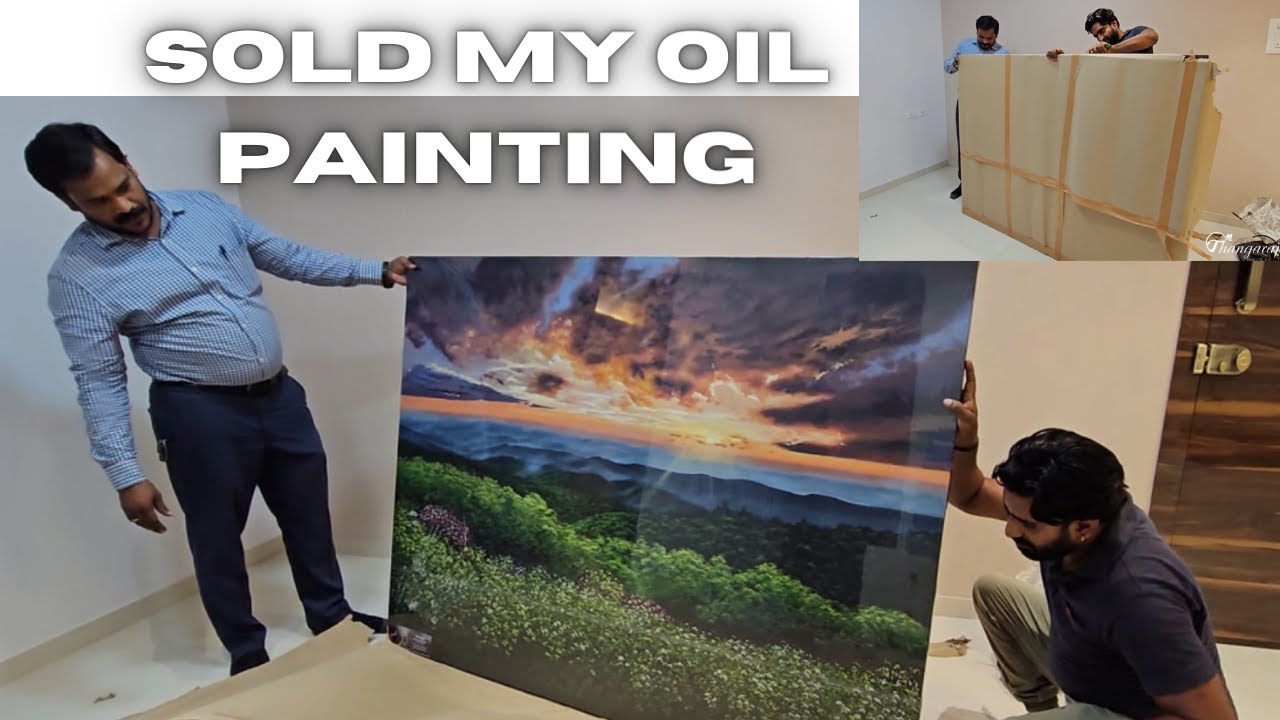 Super Expensive Painting Sold Out and Crated Shipping